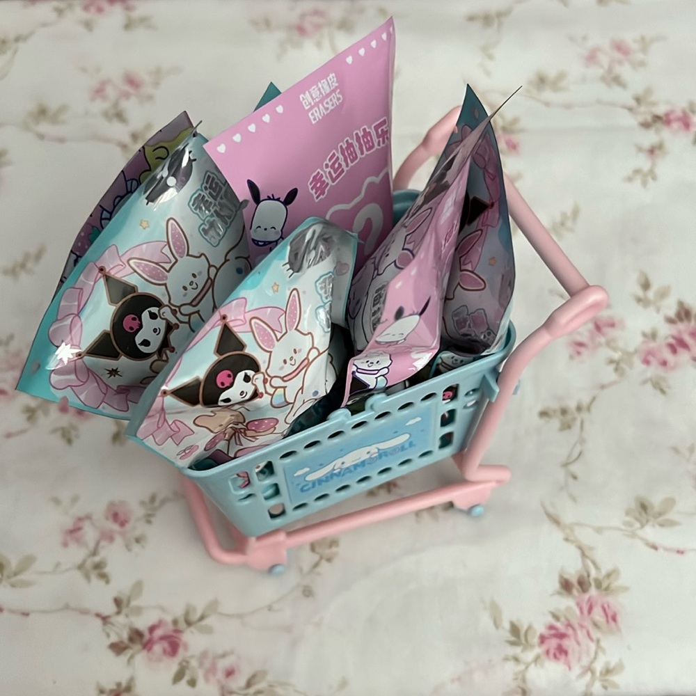 Sanrio Family Random Erasers